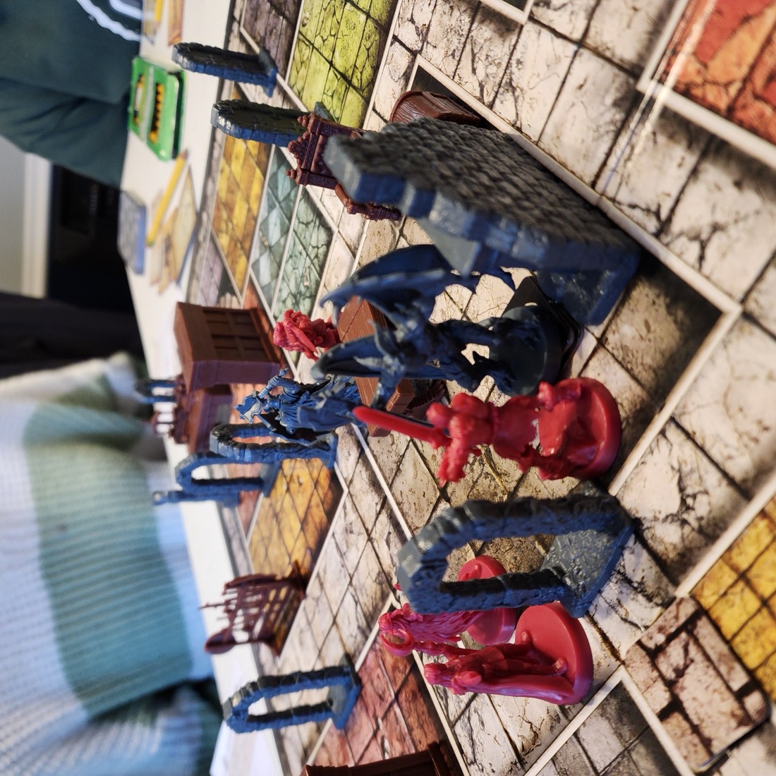 Fantasy dungeon crawler miniatures